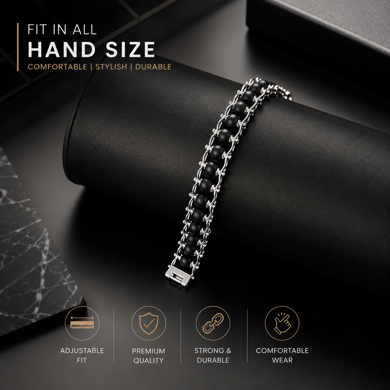 Certified Original Karungali Mala and karungali bracelet combo