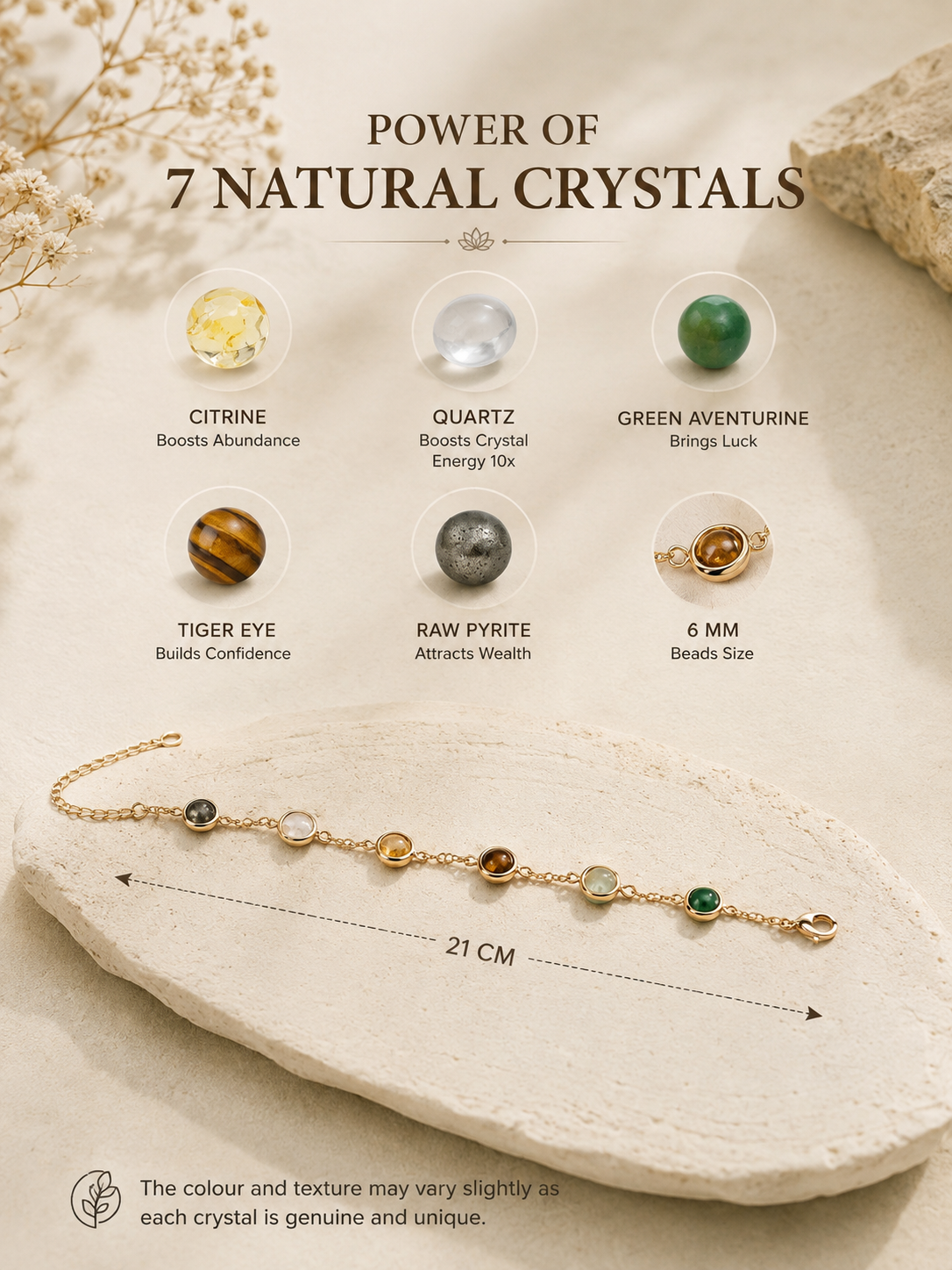 Metal dhanyog bracelet for women