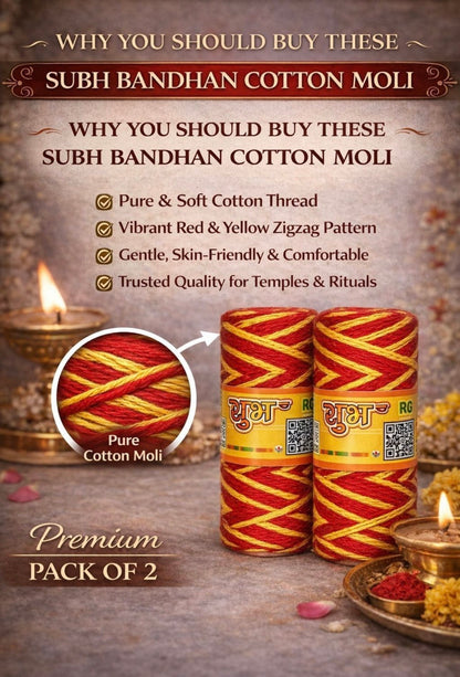Premium Cotton Moli for Rituals