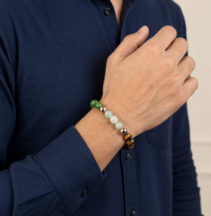 Dhanyog/ money magnet bracelet lab certified