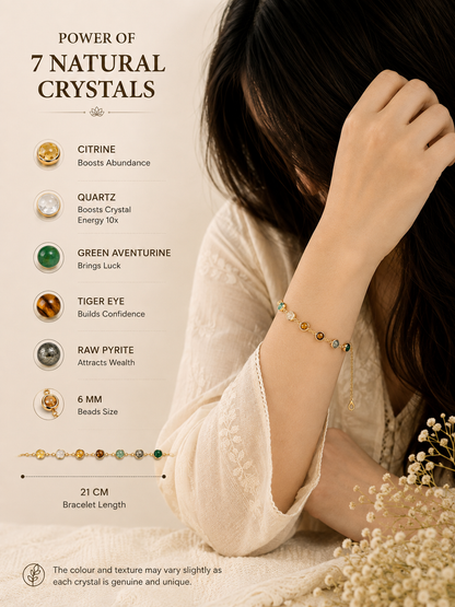 Metal dhanyog bracelet for women