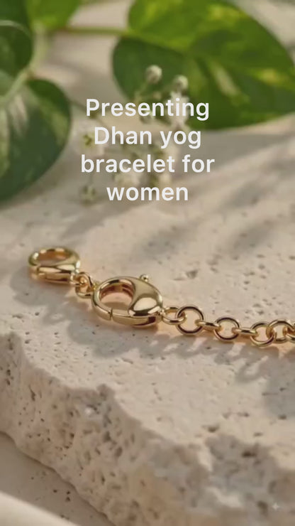 Metal dhanyog bracelet for women